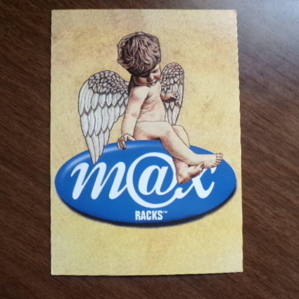 1996 "On a Wing and a Prayer" Max Racks Postcard